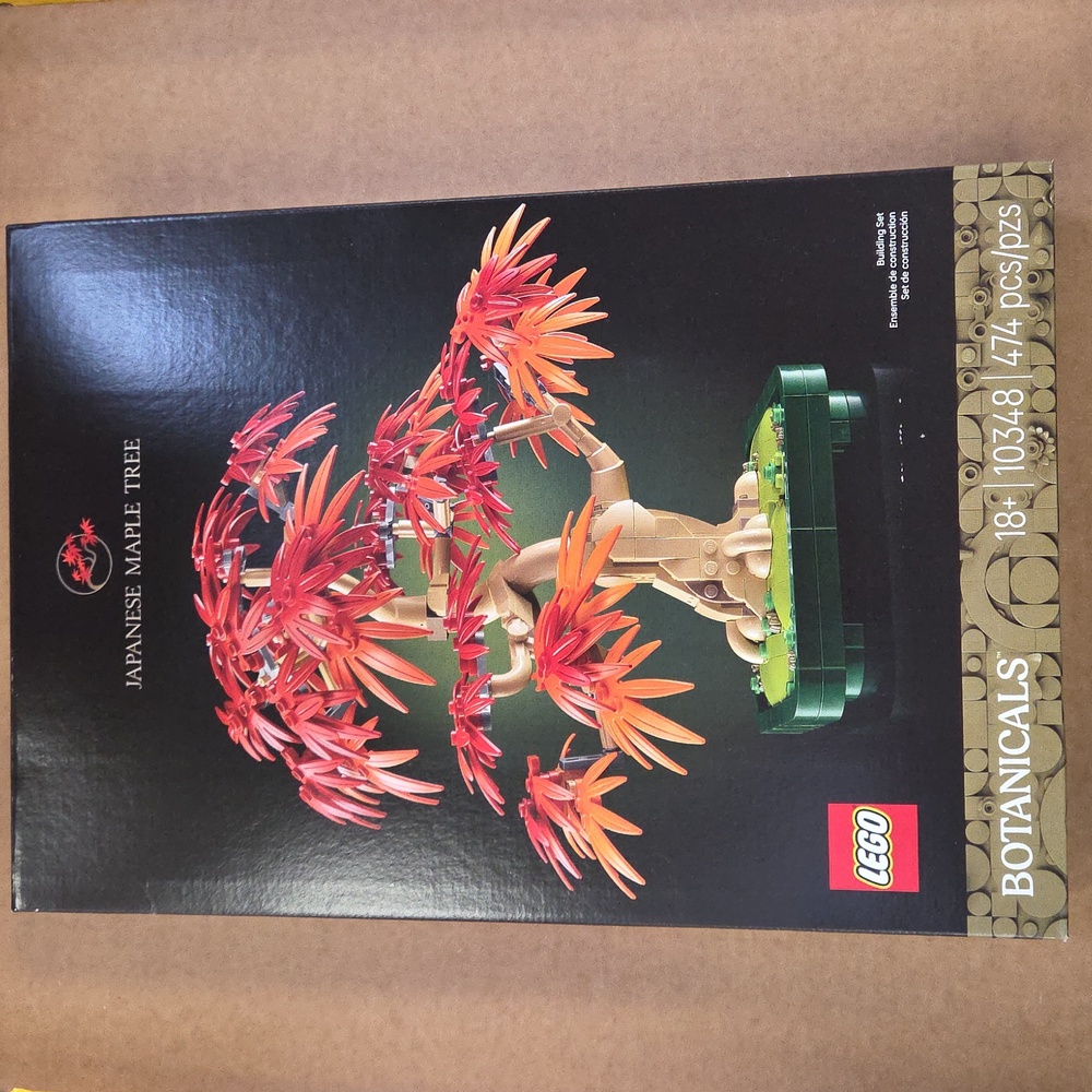 NIB LEGO Japanese Maple Tree - Red and Orange